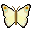Yellow butterfly gif